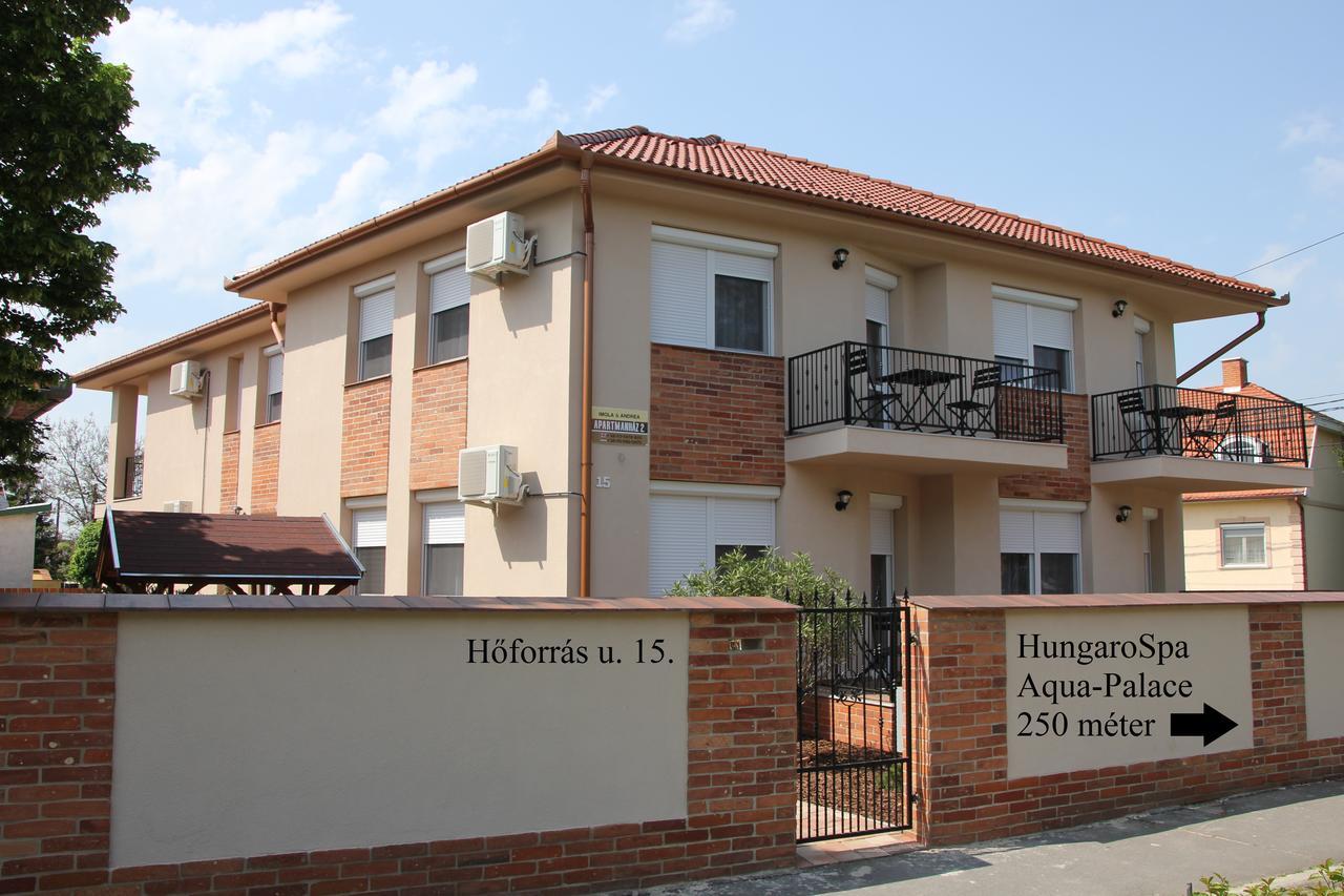 Imola és Andrea Apartmanház 2 Hajduszoboszlo Exterior foto